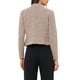 thumbnail image 3 of BLAZER DE TWEED PARA MUJER INSPIRADOR CHIC, CON CUELLO ALTO, CORTO Y ABIERTO, TALLA XL, AMARILLO Y ROSA, 3 of 6
