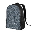 thumbnail image 2 of Fotbe Small White Flowers Mochila de Viaje para Laptop, Mochila Ejecutiva Delgada y Resistente 15.6", 2 of 8