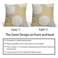 thumbnail image 6 of Yellow White Pillow Covers 20x20 Set of 2 Boho Gray Polka Dot Throw Pillows Modern Trendy Print Decorative Outdoor Farmhouse Pillowcase Cushion Cover Linen Pillow Case Decor for Home Sofa Couch Bed, 6 of 6