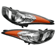 thumbnail image 2 of NINTE Pair Headlight for 2011-2013 Hyundai Elantra Halogen Head Lamp Assembly, 2 of 4