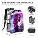 thumbnail image 2 of Fortnite Mochila transparente temática, resistente y duradera, bolsa see-through para trabajo, deporte, universidad y viaje, 31 × 43 cm, 2 of 6