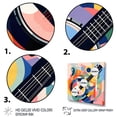 thumbnail image 3 of Designart "Serenade of the Banjo" Food & Beverage Wall Art - Traditional Colorful Fruits Entryway Wall Art, 3 of 6