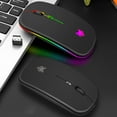 thumbnail image 1 of Wireless Numeric Keyboard 18 Keys Mini Round Keycap 2.4GHz Keypad with Receiver Desk Key Board Supplies for PC Computer Colorful Black, 1 of 9