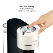 Nespresso ENV120WAE Vertuo Next Coffee and Espresso Maker, Machine + Aeroccino, White