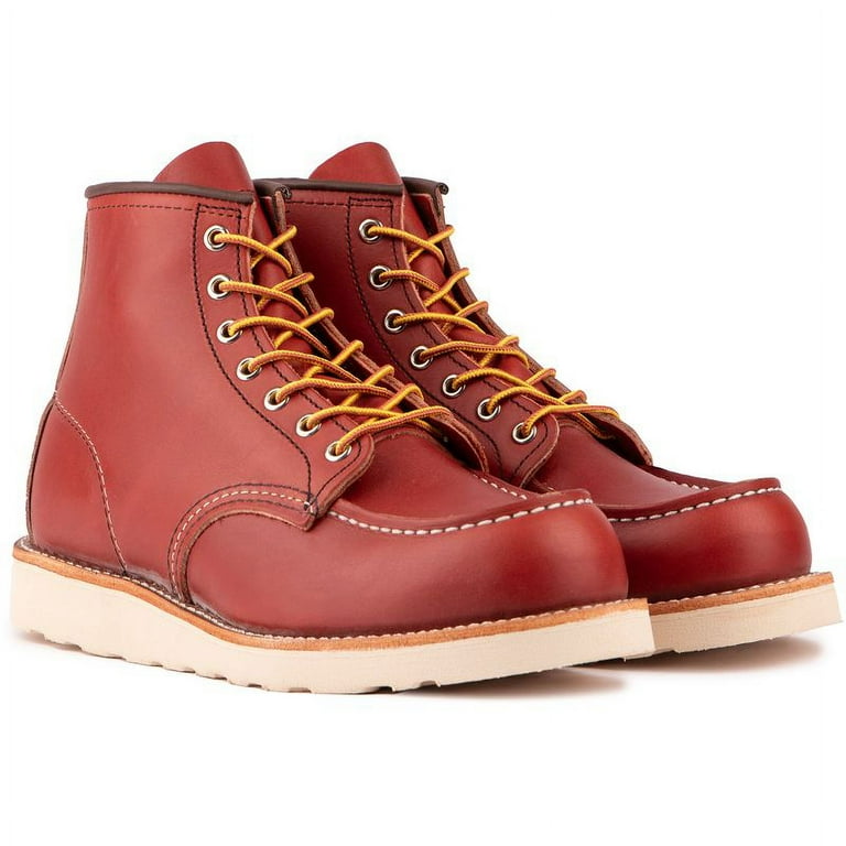 Red Wing Shoes 8875 6 Heritage Moc Toe Work Boots Walmart