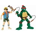 thumbnail image 2 of Teenage Mutant Ninja Turtles Stranger Things Michelangelo & Dustin Action Figure 2-Pack, 2 of 3