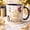 Black, variant on Personalized Birthday Mug, Custom Name Coffee Cup, Elegant 3D Cake Design Gift