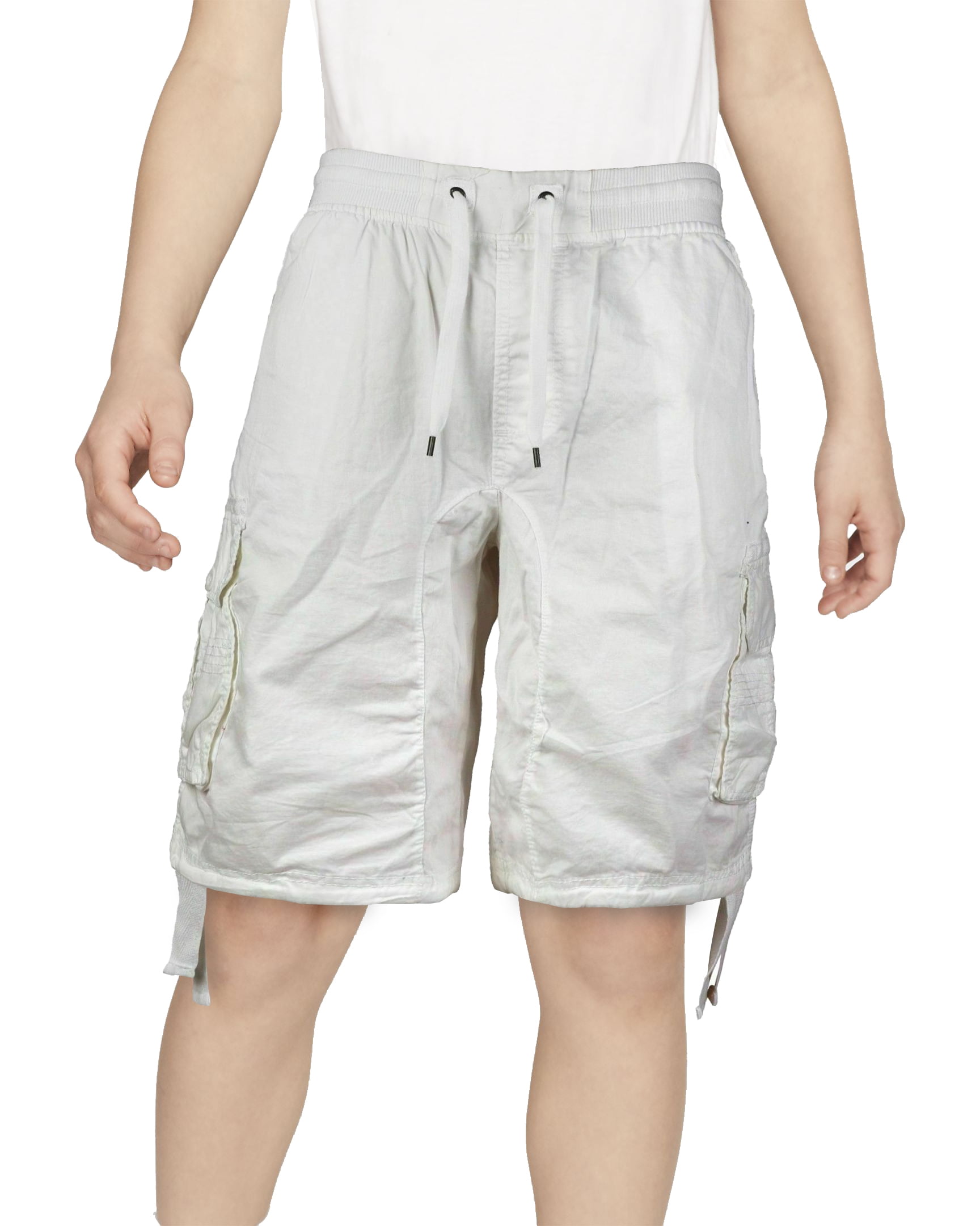 cargo drawstring shorts