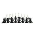 thumbnail image 6 of MegaChess Outdoor Chess Set Giant with 16" King Bundle, Mat & Checkers Set, 6 of 8