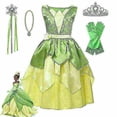 thumbnail image 1 of Tiana Robe de Princesse et la Grenouille pour Filles Fête de Noël V, 1 of 1