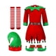 thumbnail image 1 of Disfraz de Navidad, disfraz infantil, disfraz, accesorios para fotos, conjunto de ropa para para altura 150 cm Yuyangstore disfraz de elfo, 1 of 8