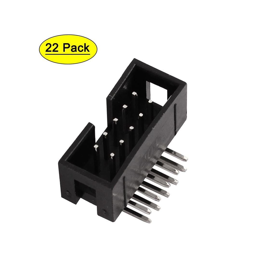 10Pcs 2mm 2x25 Pin 50 Pin Right Angle Male Shrouded Box Header IDC Connector 