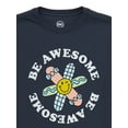thumbnail image 2 of Wonder Nation Be Awesome Graphic Crew Neck T-Shirt (Boy's), 2 of 3