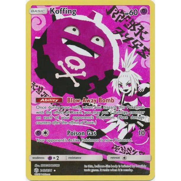 Pokemon Cosmic Eclipse Koffing 243 Walmart Com