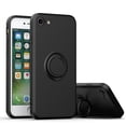 thumbnail image 1 of Funda de color sencillo para iPhone 7/8/7 Plus con soporte de anillo, placa metálica para carga magnética, diseño antigolpes y soporte giratorio de 360 grados., 1 of 5
