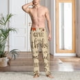 thumbnail image 6 of Lsque Thanksgiving With A Grateful Heart Print Men's Pajama Pants, Lounge Pant - Comfortable Home Wear,Elastic Waistband, Stylish Design-XX-Large, 6 of 9