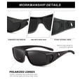 thumbnail image 7 of KALIYADI Fit Over Wrap Sunglasses Polarized Sun Glasses:Wrap Around Eyeglasses for Men and Women with UV Protection for Driving, 7 of 7