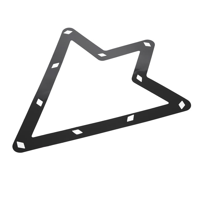 Ensemble de 6 Pcs 9, Support de Billes Rack Positionnement Balle 10 Billes Rack Table Accessoire de Queue de Billard