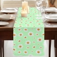 thumbnail image 3 of Table Runners 90 Inches Long Dress Scarves, Spring Floral Daisy Farmhouse Coffee/Dining/Kitchen Table Runner for Living Room, Sage Green Elegant Pastoral Flowers 13x90 Inch, 3 of 9