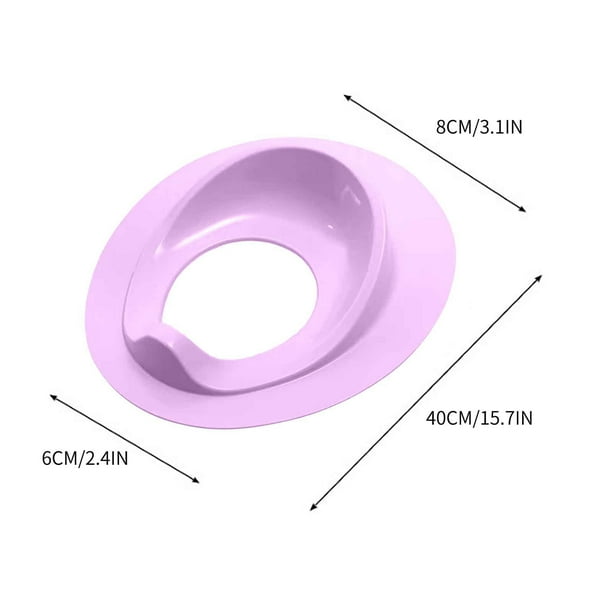 Asiento de Inodoro para Bebés, Anillo de Armario de Inodoro para Niños de Color Creativo de Moda, Diseño de Cojín Tpe con Ajuste Antideslizante Y Cómodo