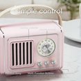 thumbnail image 5 of P19 Retro Fm Radio Design Bluetooth Speaker Wireless Music Subwoofer With Handle, 5 of 5