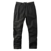 Heisall Women's Casual Cargo Pants Elastic Waist Solid Color Seven-Eighth Length with Pockets M-XXXL
