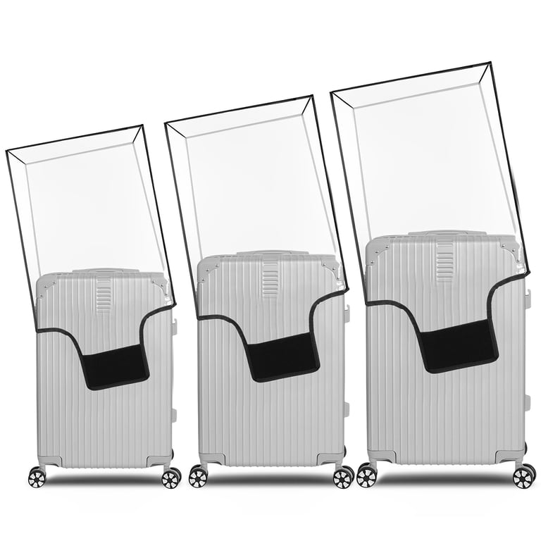 FUYGRCJ Clear Luggage Covers, 3-Piece Suitcase Protector Set photo 8