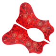 thumbnail image 3 of 2 piezas de protección contra púas de guitarra acústica, piezas de antiarañazos izquierda/derecha rojo Yuyangstore Placa decorativa antiarañazos, 3 of 8