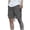 Dark Gray, variant on Men's Cargo Shorts Casual Twill Solid Color Fashion Pockets Drawstring Elastic Waist And Comfortable Shorts Cargo Pant Olive Green