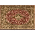 thumbnail image 1 of Ahgly Company Indoor Rectangle Persian Brown Traditional Area Rugs, 8' x 12', 1 of 4