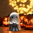 thumbnail image 5 of Halloween Ghost Figurine,Cute Statue Halloween Figurines Cute Statue Small Scary Figurines Halloween Decorations Coffee Table Centerpieces Shelf Display, 5 of 5