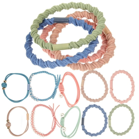 unbranded  20 Pcs Hair Scrunchies Braided Tie Fashion Accessories Elastic