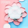 thumbnail image 5 of Double Layer Rotating Light Luxury Fruit Tray Household Multi-functional Creative Lattice Melon Seeds Candy Snack Dry Fruit Box, 5 of 5