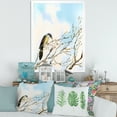 thumbnail image 3 of Designart 'Bird Sitting On Old Bare Tree With Blue Cloudy Sky' Traditional Framed Art Print, 3 of 4