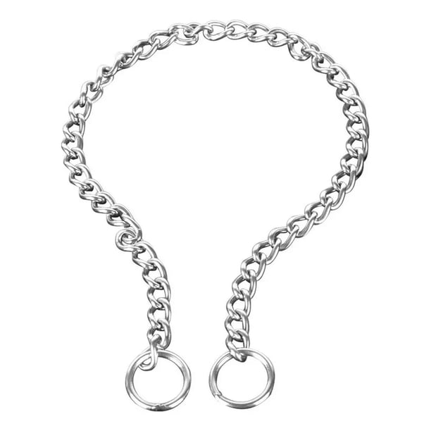 Collar Para Perros Medianos Y Grandes, Cadena De Doble Círcu