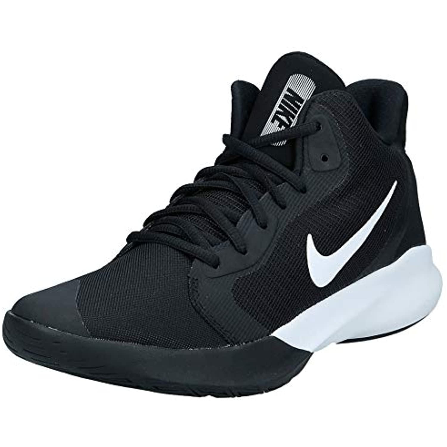 Nike Precision III Basketball Shoe, Black/White, 7 Regular US - Walmart.com  - Walmart.com