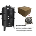 thumbnail image 6 of Double-Layer Smokeless Charcoal Grill: Oil-Free Design with Vertical Grease Capture, 360° Heat Circulation, No Flip Required for Outdoor BBQ Enthusiasts, 6 of 9