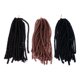 thumbnail image 1 of FELTECHELECTR 3 piezas de tocados de moda, pelucas, coletas, interesantes rastas para fiestas, 1 of 6