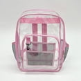 thumbnail image 3 of PENGXIANG Transparent School Bag Waterproof Backpack Clearview Travel Backpack Spacious Waterproof Stain-resistant Bag with Visible, 3 of 5