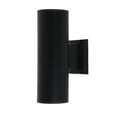 thumbnail image 1 of Lampara Arbotante De Pared Exterior Negra Circular Doble Iluminacion Luz Vic, 1 of 3