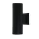 thumbnail image 1 of Lampara Arbotante De Pared Exterior Negra Circular Doble Iluminacion Luz Vic, 1 of 3
