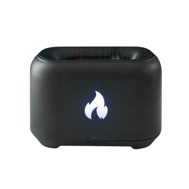 Oil Diffuser Humidifier 150 mL Capacity Flame Effect Aromatherapy Mist Maker for Home Office Yoga Room with Auto Shut Off and Quiet 20 dB Operation