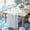 White, variant on 70x200cm Sheer Mesh Table Runner with Gold Foil - European-Style Dining Table Decor for Weddings, Birthday Parties, Gatherings, Events - Polyester Decorative Tablecloth