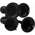 thumbnail image 4 of Vixen Horns Train Horn Kit for Trucks/Car/Semi. Complete Onboard System- 200psi Air Compressor, 5 Gallon Tank, 4 Trumpets. Super Loud dB. Fits Vehicles like Pickup/Jeep/RV/SUV 12v VXO8350B/4318B, 4 of 10