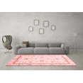 thumbnail image 3 of Ahgly Company Machine Washable Indoor Rectangle Oriental Red Traditional Area Rugs, 3' x 5', 3 of 4