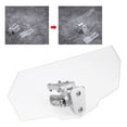 thumbnail image 1 of Parabrisas De Motocicleta, Deflector De Pantalla De Viento De Motocicleta Universal, Marco De Protector De Visera Transparente Para La Mayoría De Las Motocicletas, 1 of 7