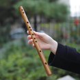 thumbnail image 3 of facefd Traditional Wooden Flute Great Sound hand instruments wood Woodwind Musical Instrument Gift Key E, 3 of 9