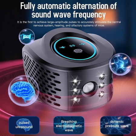 Ultrasonic Pest Repeller, Insect Repellent - Effective Against Mosquitoes, Flies, Cockroaches, Ants, Bats, etc., Physical Repellent, Safe with No Side Effects