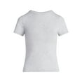 thumbnail image 4 of Scoop Women’s The York Baby Tee with Short Sleeves, Sizes XS-XXL, 4 of 5