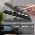 thumbnail image 3 of ROYAL FORGE Upgraded Magnetic Card Holder Phone Wallet, Compatible for MagSafe, for iPhone 16 15 14 13 12 Max Plus Pro, Phone Stand Card Case Wallet for Credit Card(CF), 3 of 5
